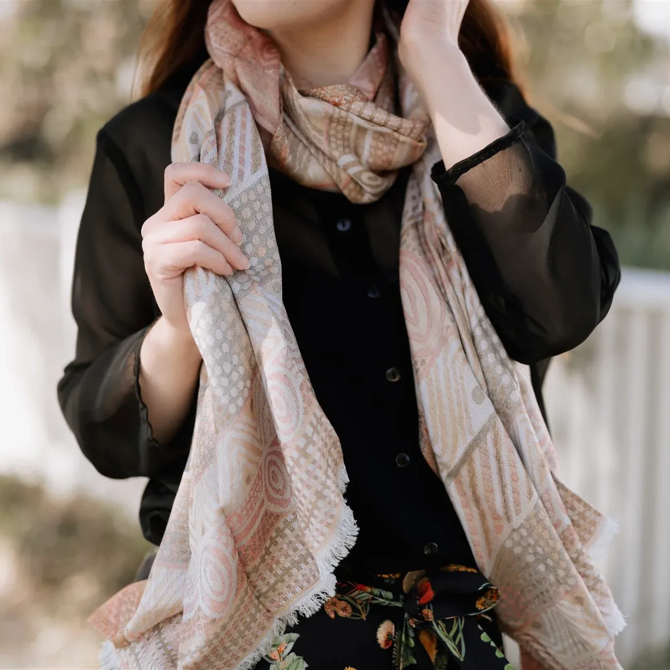 Where to find fair-trade scarves and accessories